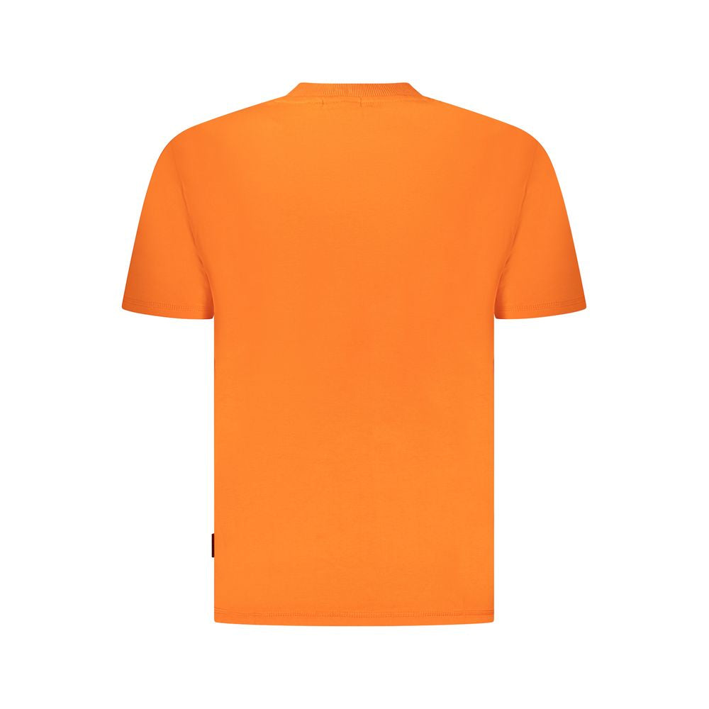 Arancione Cotton Men T-Shirt