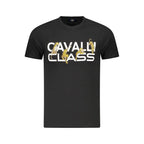 Black Cotton Men's T-Shirt