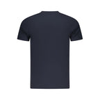 Blue Cotton Men's T-Shirt