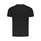 Black Cotton Men T-Shirt