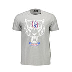 Grigio Cotton Men T-Shirt