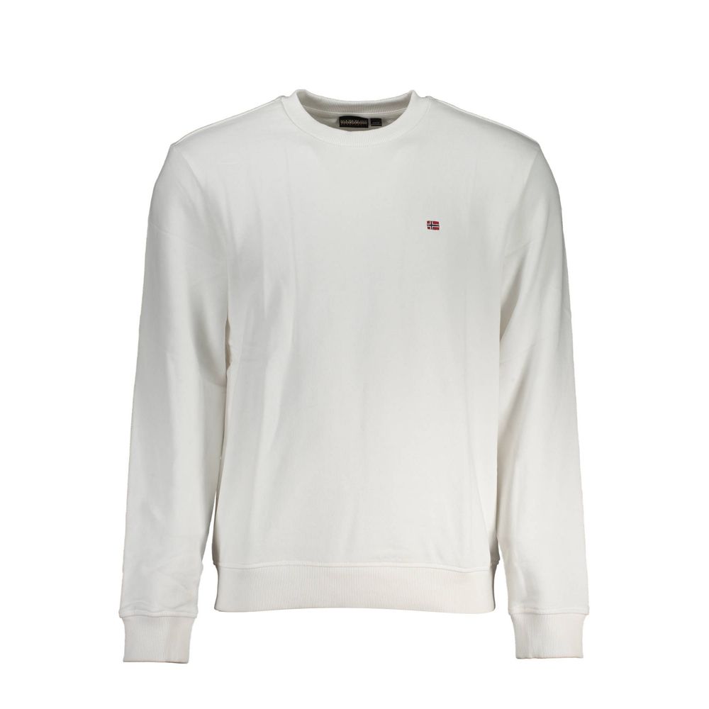 Bianco Cotton Men Sweatshirt