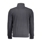 Black Cotton Men's Sweatshirt