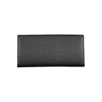 Black Polyurethane Women Wallet