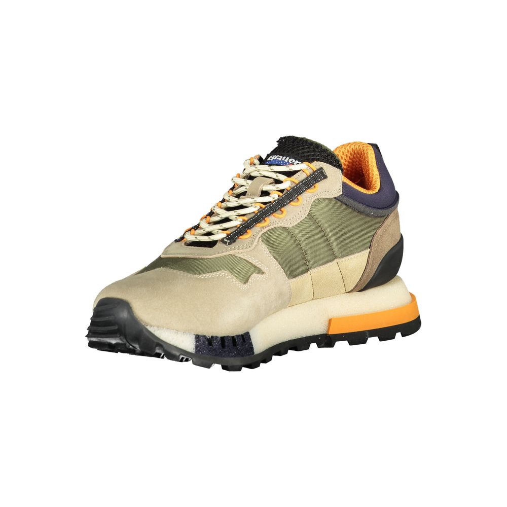 Verde Polyurethane Men Sneaker