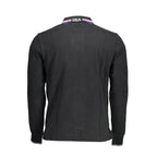 Black Cotton Men's Polo Shirt