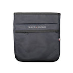 Blue Polyester Men's Shoulder Bag
