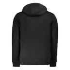 Black Cotton Men's Hoodie