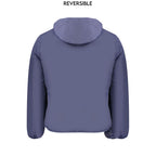 Blue Poliammide Men's Jacket