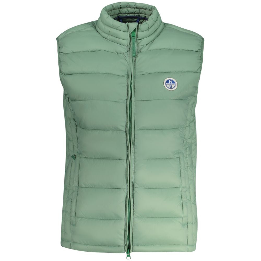 Verde Poliammide Woman Vest