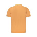 Arancione Cotton Men Polo