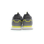 Gray Polyester Men Sneaker