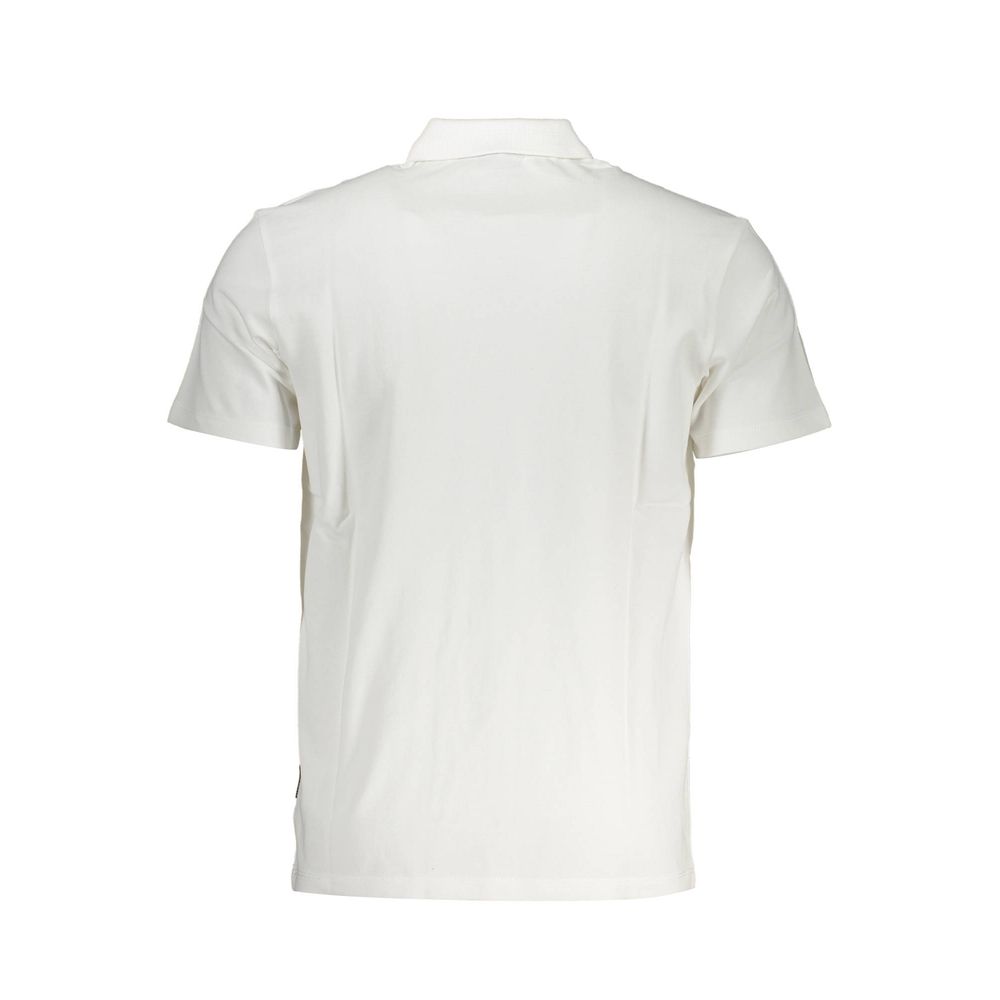 Bianco Cotton Men Polo Shirt