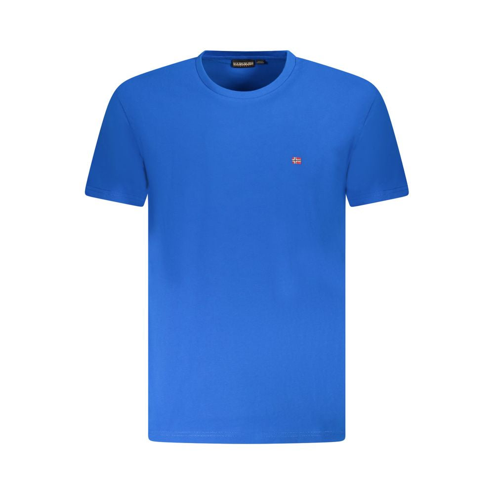 Azzurro Cotton Men T-Shirt
