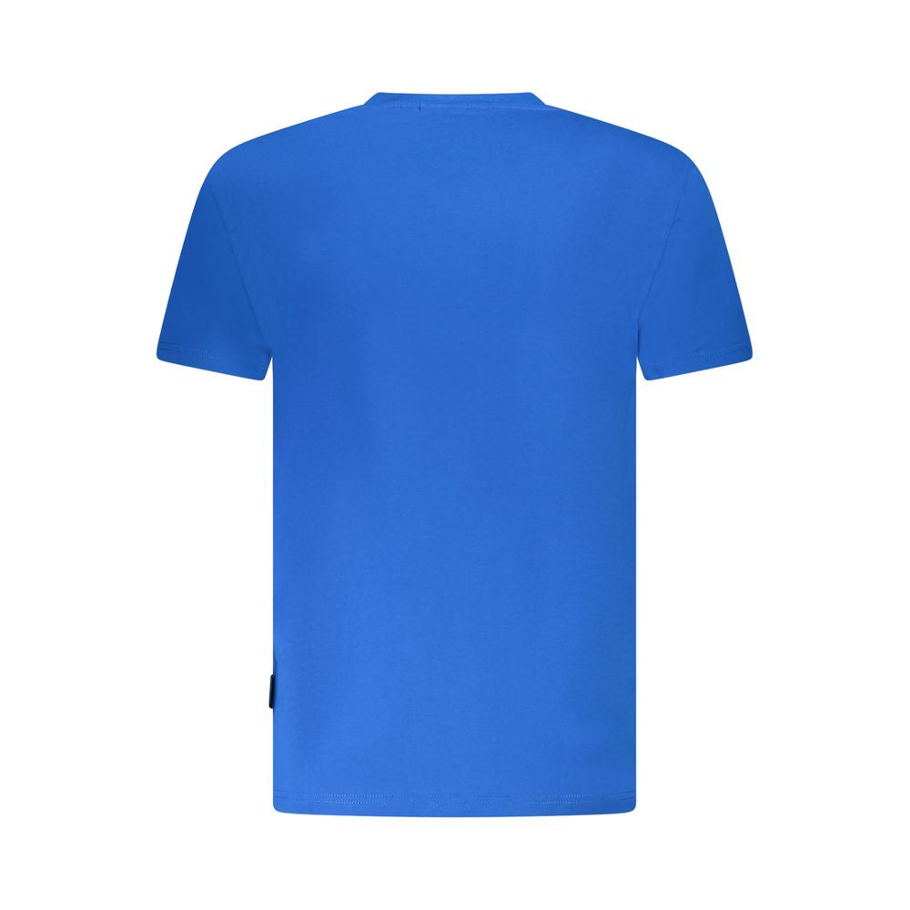 Azzurro Cotton Men T-Shirt