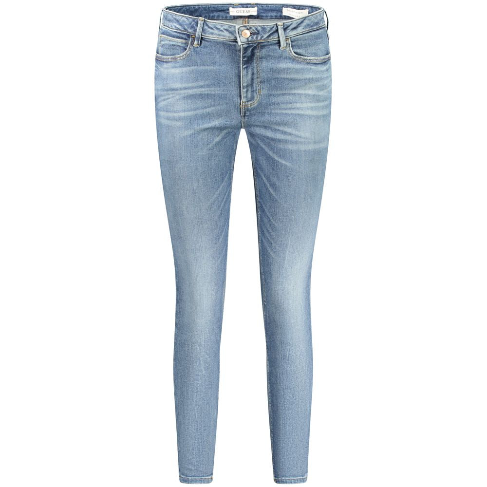 Blu Recycled Cotton Woman Jeans