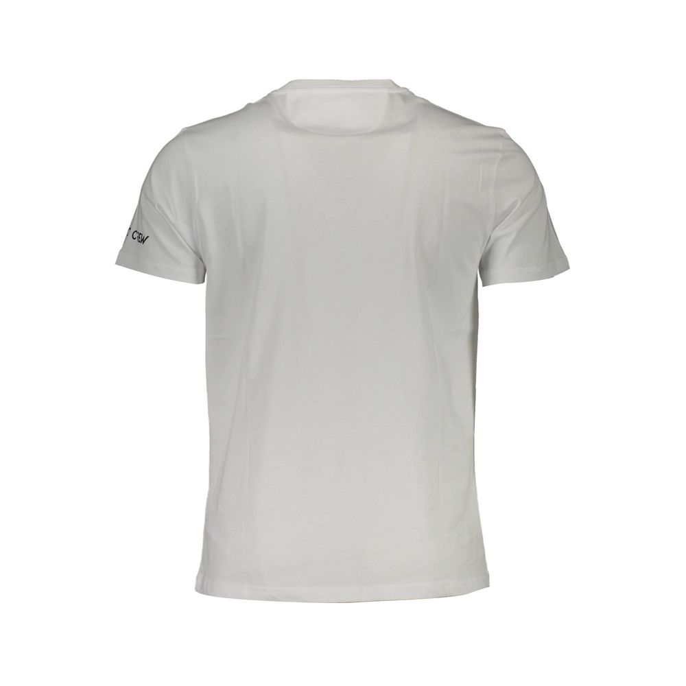 White Cotton Men's T-Shirt