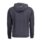 Blue Cotton Men's Hoodie