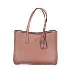 Rosa Polyurethane Women Handbag