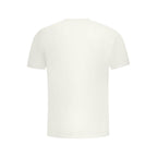 White Cotton Men's T-Shirt