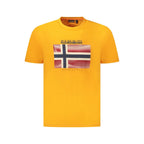 Arancione Cotton Men T-Shirt