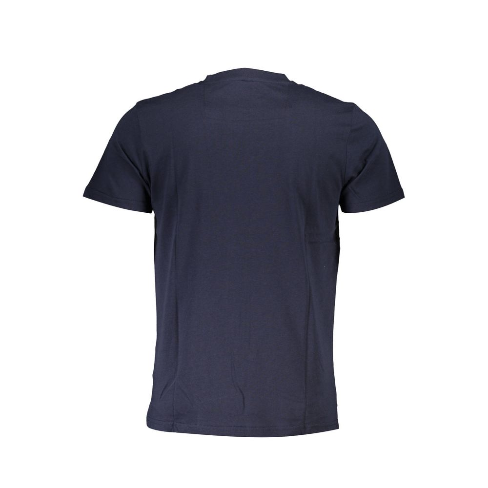 Blu Cotton Men T-Shirt