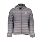 Grigio Polyamide Men's Jacket