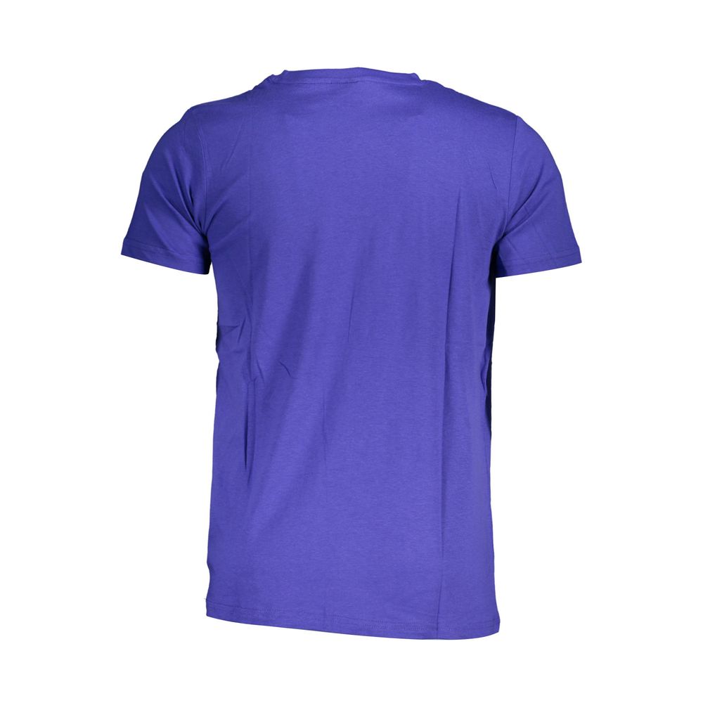 Blu Cotton Men T-Shirt