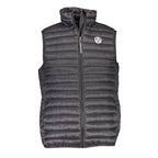 Black Polyamide Men's Vest