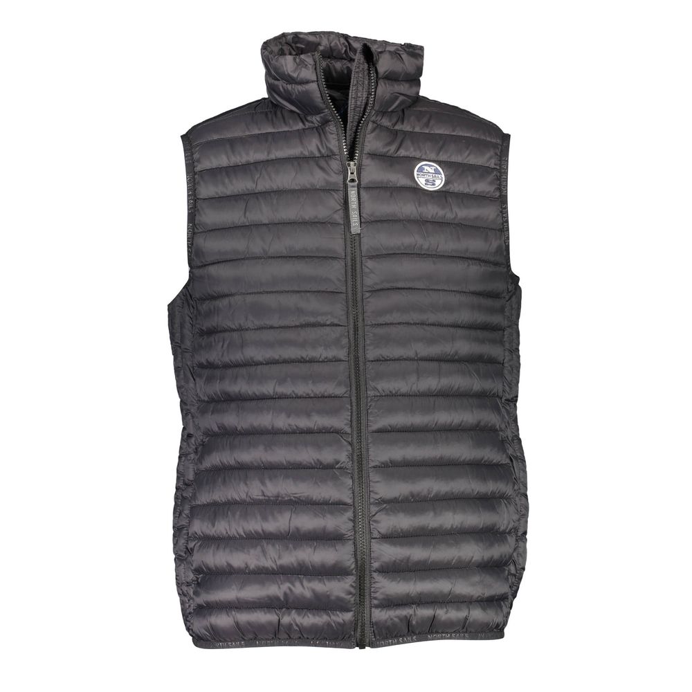 Black Polyamide Men's Vest