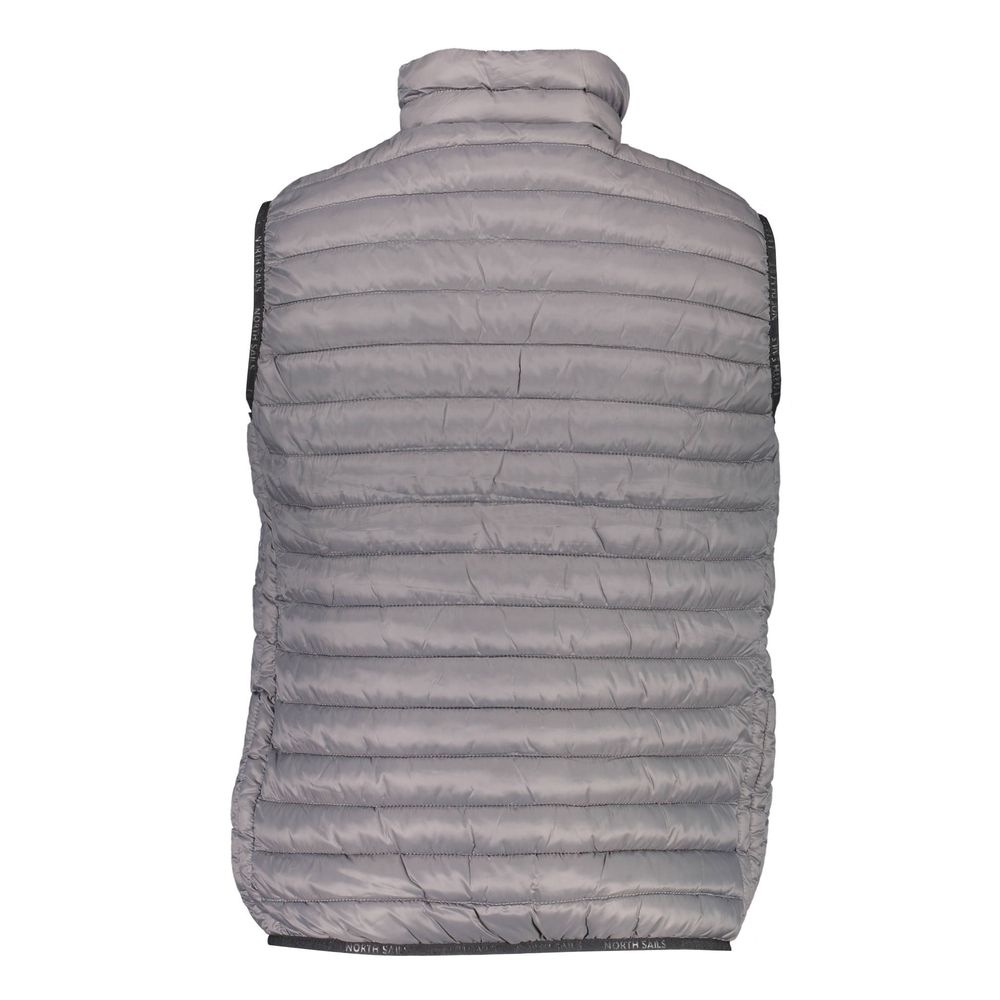 Grigio Poliammide Mens Vest