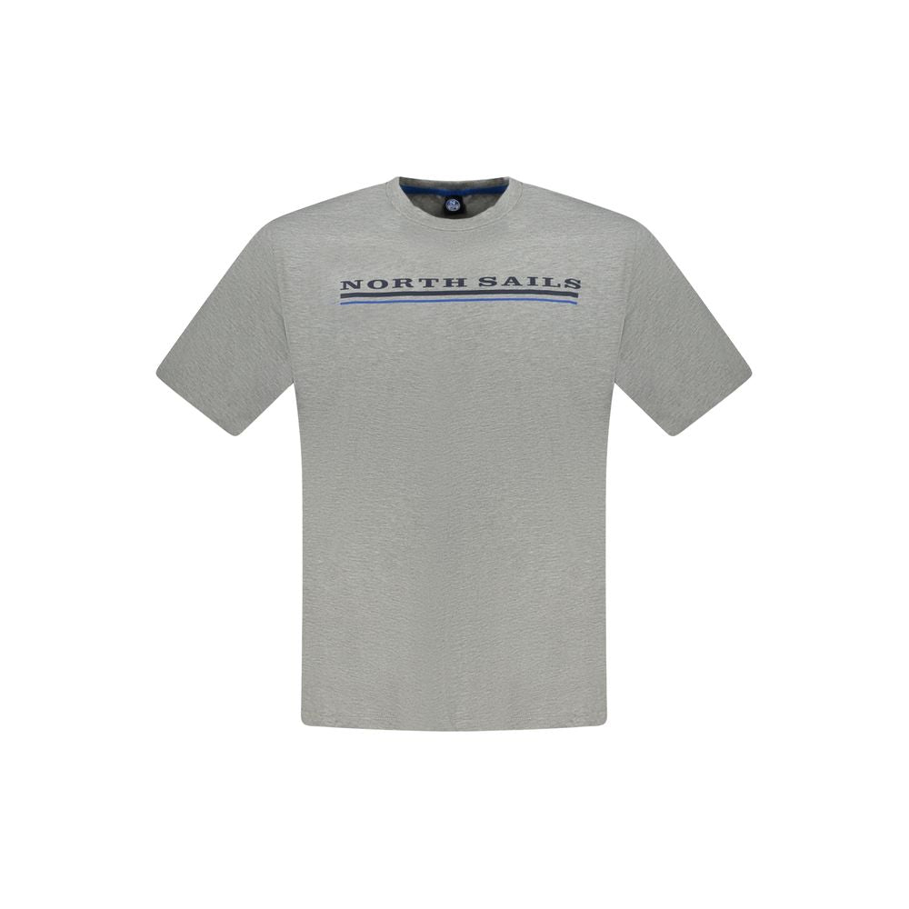 Grigio Cotton Men T-Shirt