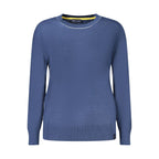 Blue Viscose Women's Sweater