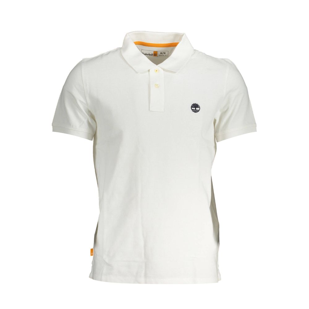 Bianco Cotton Men Polo Shirt