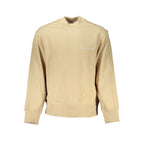 Beige Cotton Men's Sweatshirt