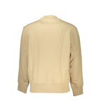 Beige Cotton Men's Sweatshirt