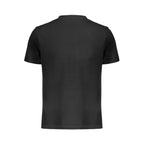 Black Cotton Men T-Shirt