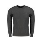 Nero Viscosa Uomo Maglia