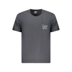 Black Cotton Men's T-Shirt