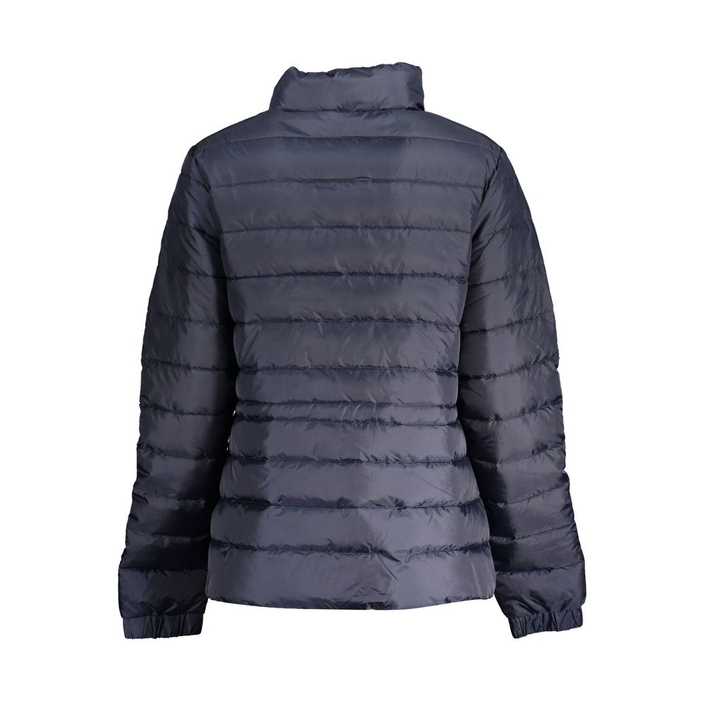 Blu Polyester Women Jacket