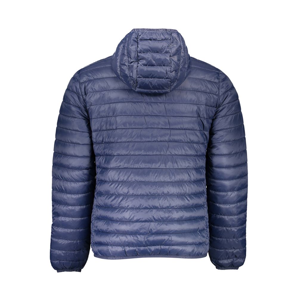 Blue Polyamide Men's Jacket