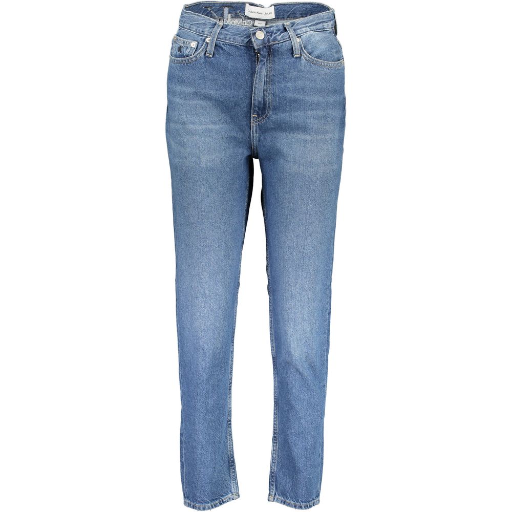 Blu Cotton Women Jeans
