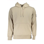 Beige Cotton Men's Sweatshirt