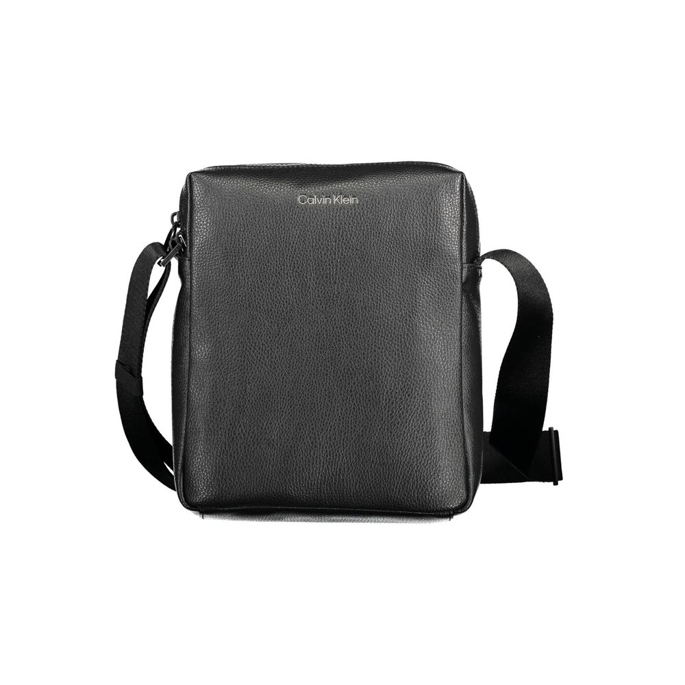 Nero Polyester Men Shoulder Bag