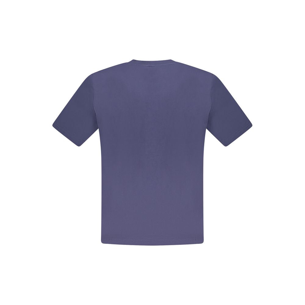 Blue Cotton Mens T-Shirt