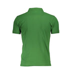 Green Cotton Polo Shirt