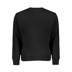 Black Cotton Men's Sweatshirt