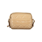 Beige Polyurethane Women Shoulder Bag