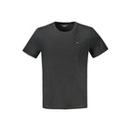 Black Cotton Men's T-Shirt