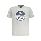 Grigio Cotton Mens T-Shirt